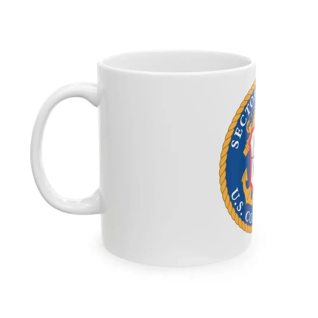 USCG Sector San Juan (U.S. Coast Guard) White Coffee Mug - Go Mug Yourself