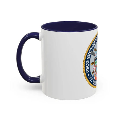 USCG Sector Upper Mississippi River (U.S. Coast Guard) Accent Coffee Mug - Go Mug Yourself