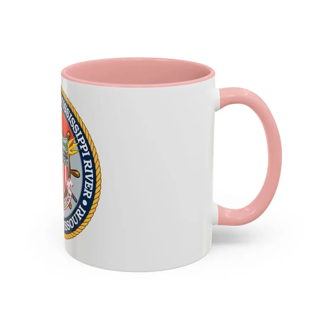 USCG Sector Upper Mississippi River (U.S. Coast Guard) Accent Coffee Mug - Go Mug Yourself