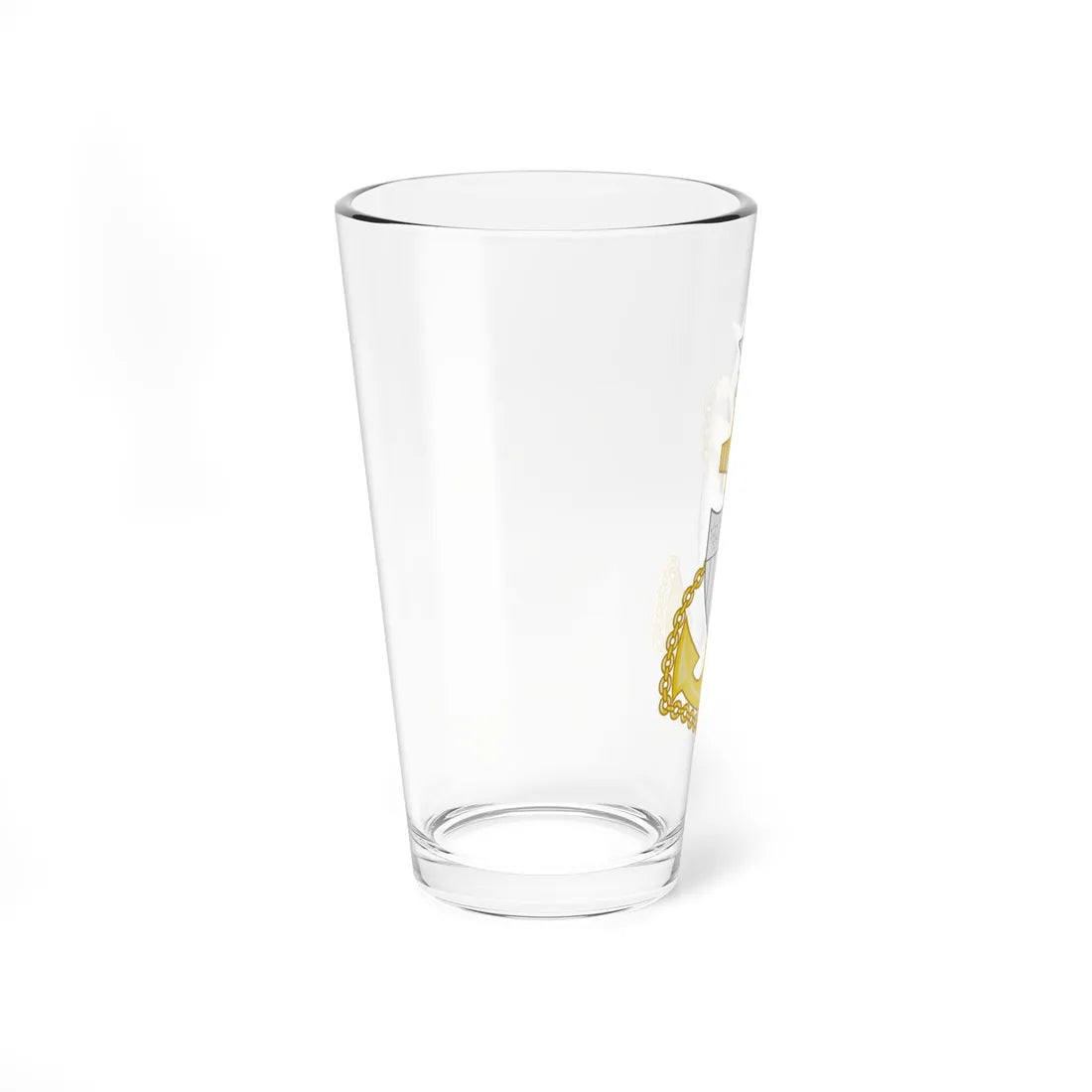 USCG Senior Chief Petty Officer Insignia Device (United States) (Military Rank) Pint Glass 16oz - Go Mug Yourself