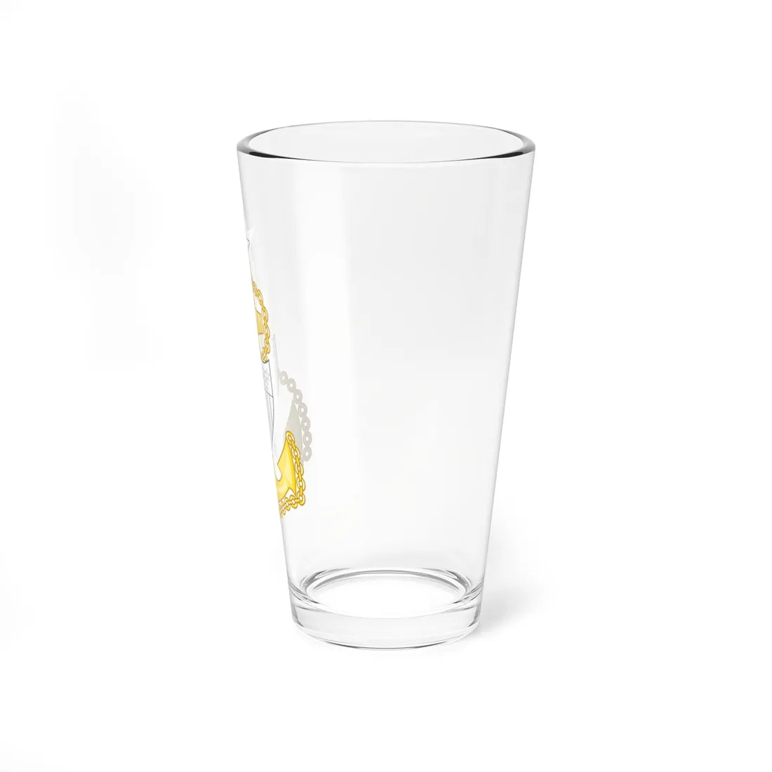 USCG Senior Chief Petty Officer Insignia Device (United States) (Military Rank) Pint Glass 16oz - Go Mug Yourself