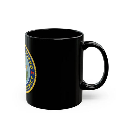 USCG Seventh District (U.S. Coast Guard) Black Coffee Mug-Go Mug Yourself