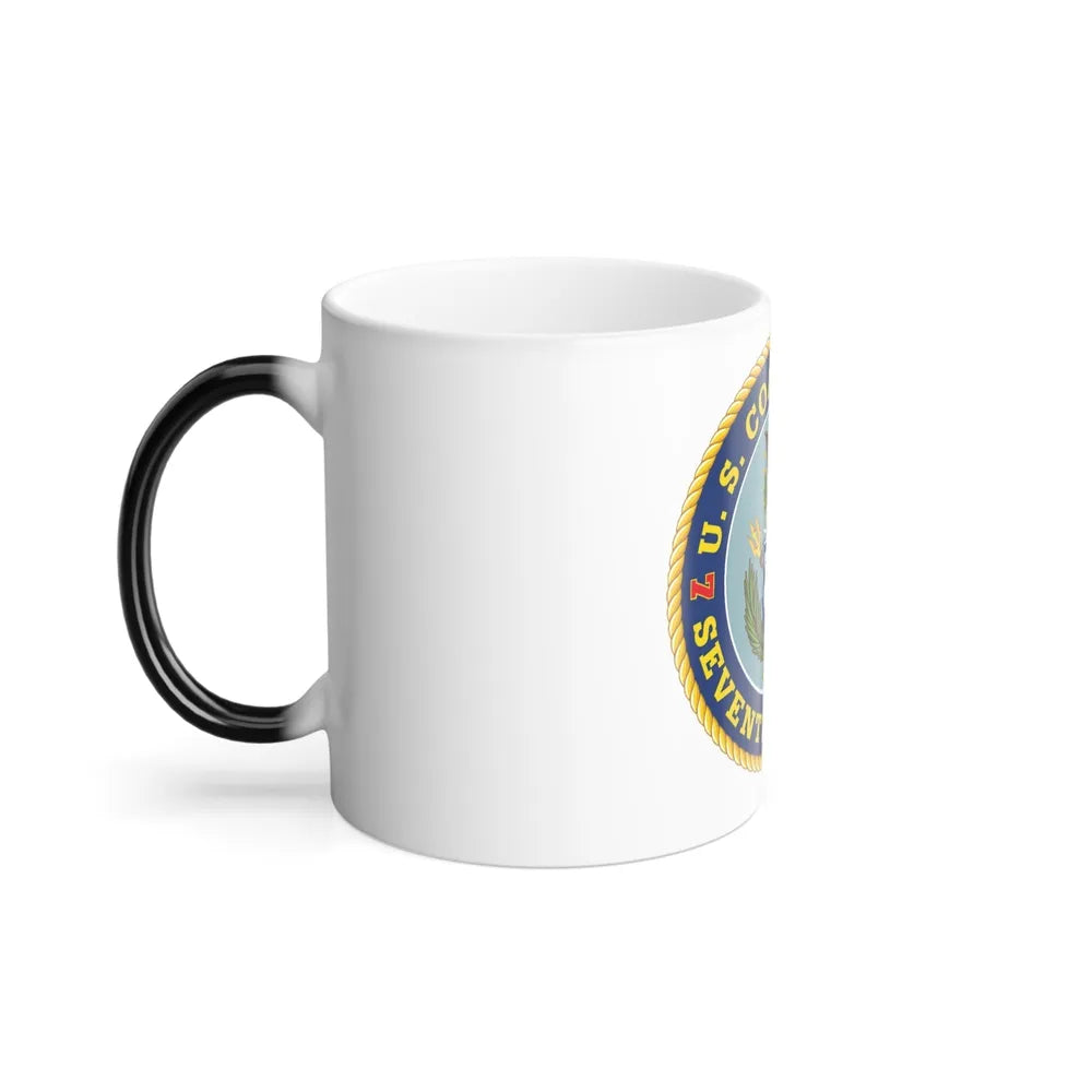 USCG Seventh District (U.S. Coast Guard) Color Changing Mug 11oz-Go Mug Yourself