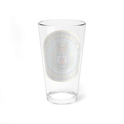 USCG Seventh District (U.S. Coast Guard) Pint Glass 16oz-Go Mug Yourself