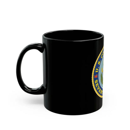 USCG Seventh District (U.S. Coast Guard) Black Coffee Mug - Go Mug Yourself