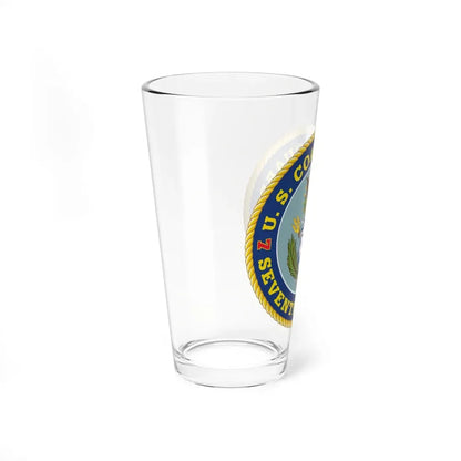USCG Seventh District (U.S. Coast Guard) Pint Glass 16oz - Go Mug Yourself