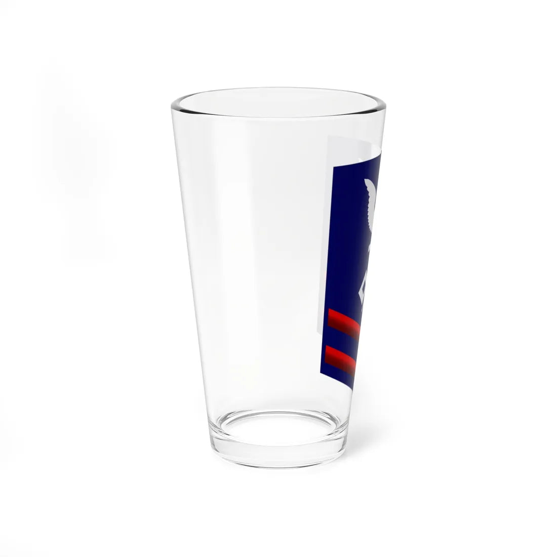 USCG Signalman Second Class insignia (United States) (Military Rank) Pint Glass 16oz - Go Mug Yourself