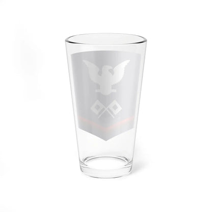 USCG Signalman Third Class insignia (United States) (Military Rank) Pint Glass 16oz - Go Mug Yourself
