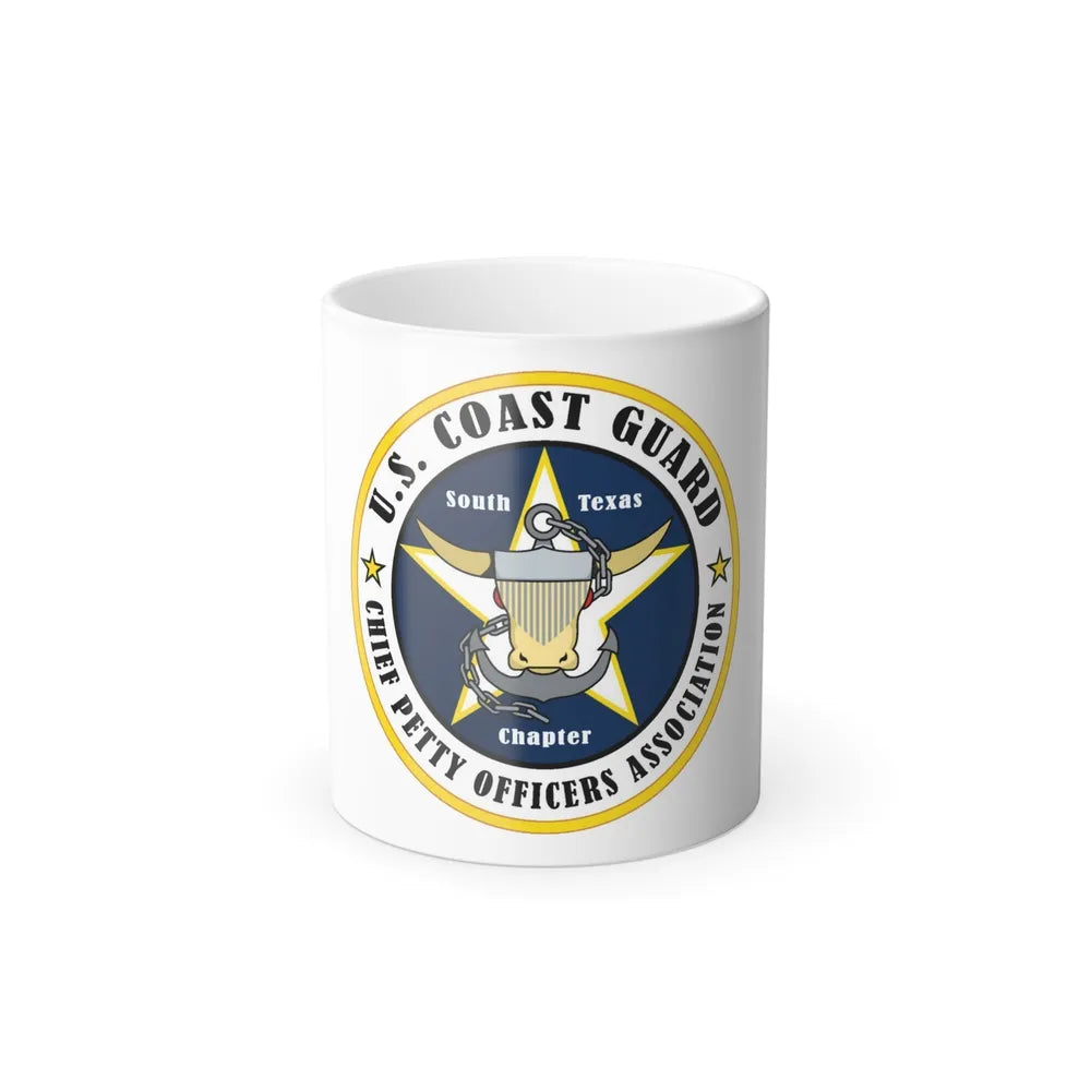 USCG South Texas CPOA (U.S. Coast Guard) Color Changing Mug 11oz-11oz-Go Mug Yourself
