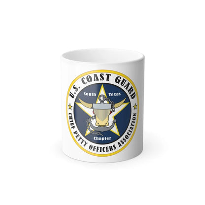 USCG South Texas CPOA (U.S. Coast Guard) Color Changing Mug 11oz-11oz-Go Mug Yourself