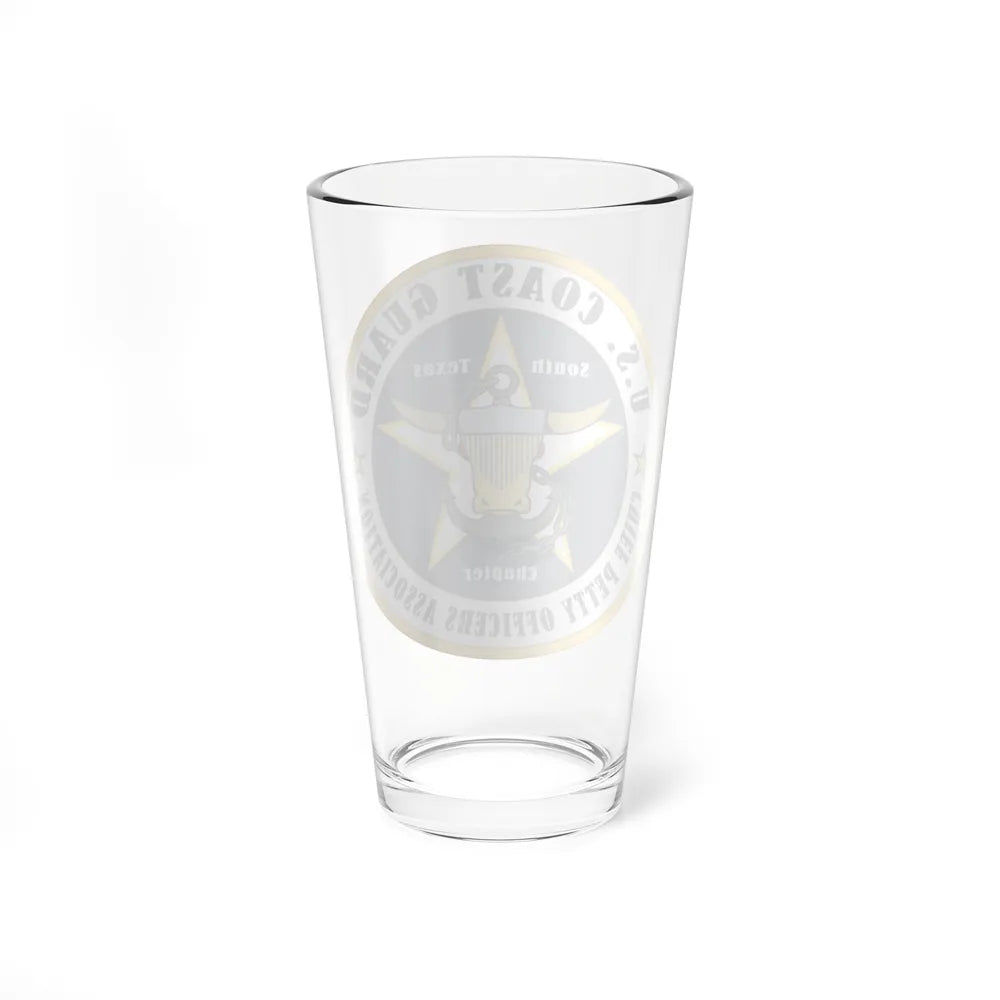 USCG South Texas CPOA (U.S. Coast Guard) Pint Glass 16oz-Go Mug Yourself