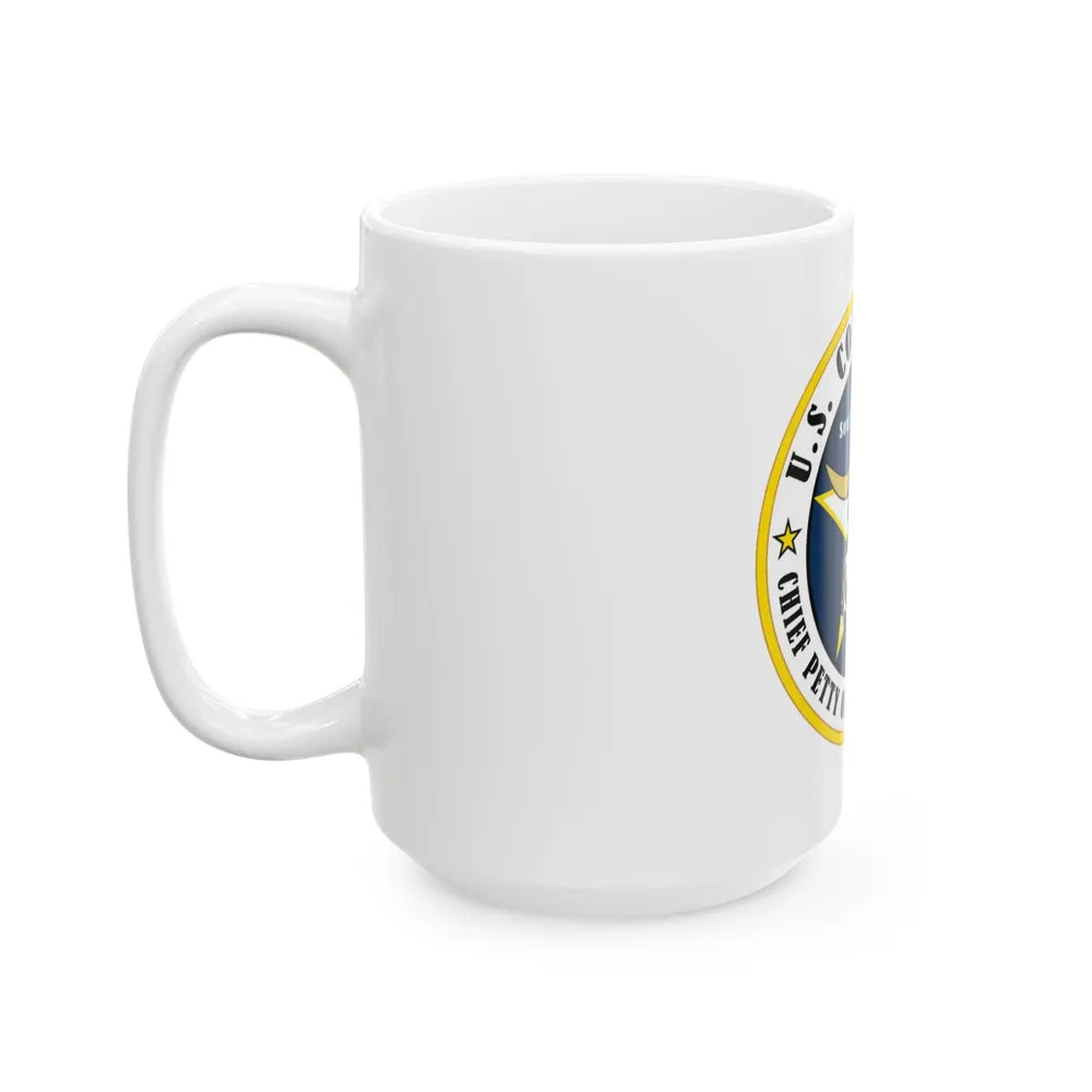 USCG South Texas CPOA (U.S. Coast Guard) White Coffee Mug-Go Mug Yourself