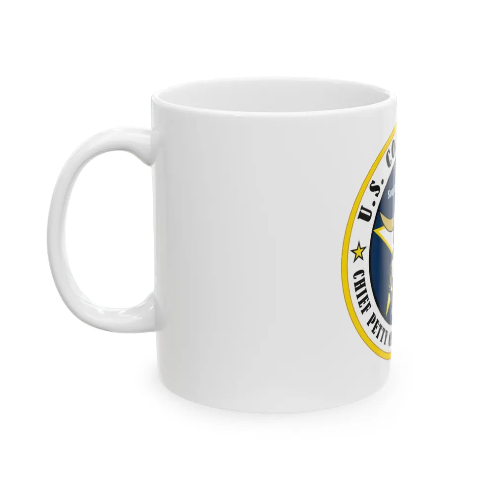 USCG South Texas CPOA (U.S. Coast Guard) White Coffee Mug-Go Mug Yourself