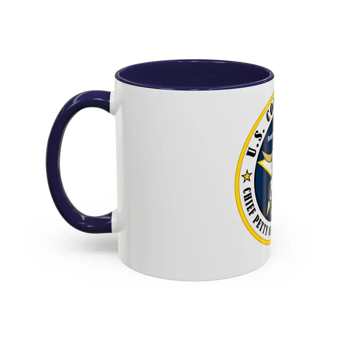 USCG South Texas CPOA (U.S. Coast Guard) Accent Coffee Mug - Go Mug Yourself