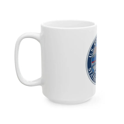 USCG STA MENEMSHA (U.S. Coast Guard) White Coffee Mug - Go Mug Yourself