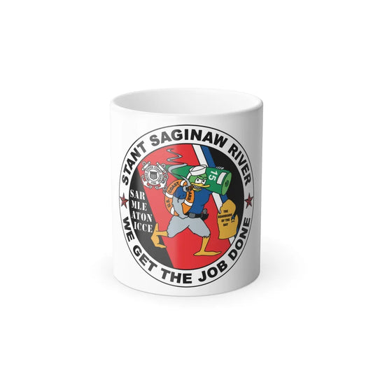 USCG STANT Saginaw River NEW 09 (U.S. Coast Guard) Color Changing Mug 11oz-11oz-Go Mug Yourself