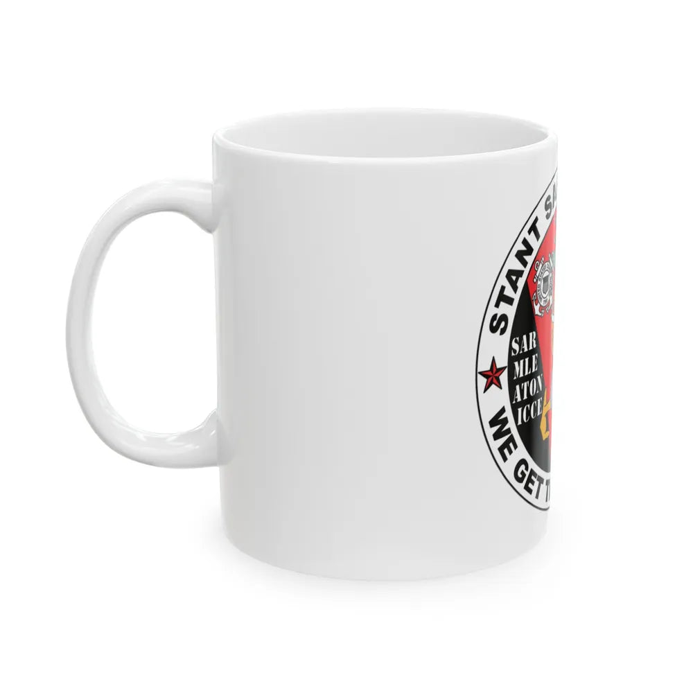 USCG STANT Saginaw River NEW 09 (U.S. Coast Guard) White Coffee Mug-Go Mug Yourself