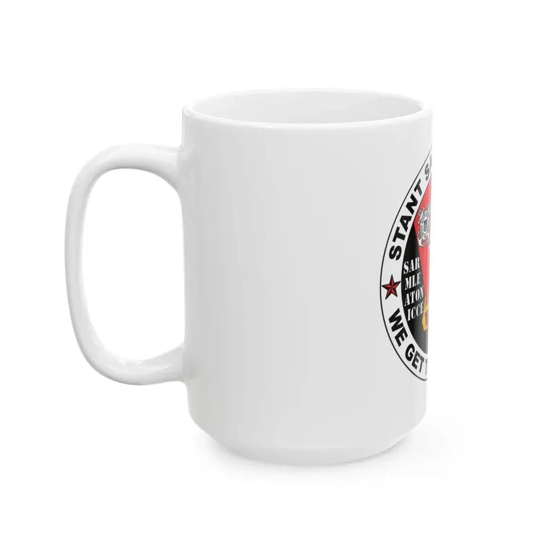 USCG STANT Saginaw River NEW 09 (U.S. Coast Guard) White Coffee Mug - Go Mug Yourself
