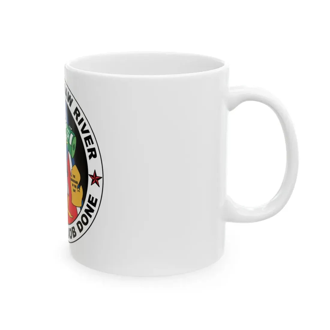 USCG STANT Saginaw River NEW 09 (U.S. Coast Guard) White Coffee Mug - Go Mug Yourself