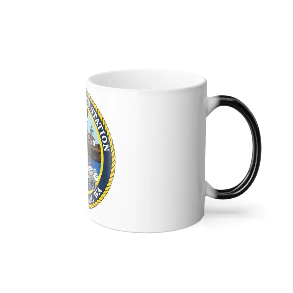 USCG Station Bellingham WA (U.S. Coast Guard) Color Changing Mug 11oz-Go Mug Yourself