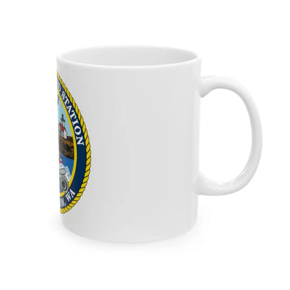 USCG Station Bellingham WA (U.S. Coast Guard) White Coffee Mug-Go Mug Yourself