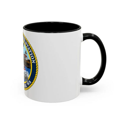 USCG Station Bellingham WA (U.S. Coast Guard) Accent Coffee Mug - Go Mug Yourself