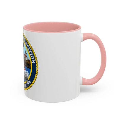 USCG Station Bellingham WA (U.S. Coast Guard) Accent Coffee Mug - Go Mug Yourself