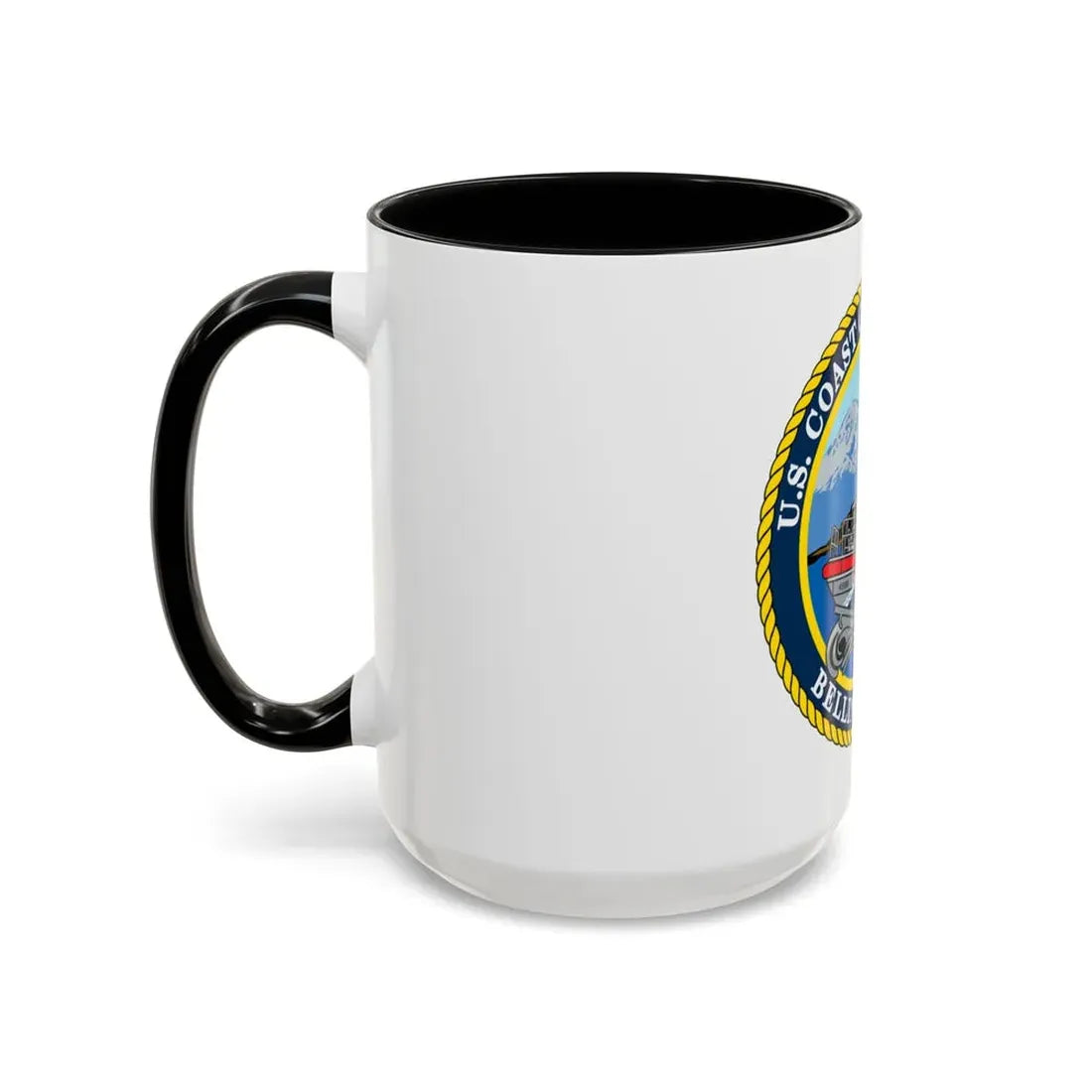 USCG Station Bellingham WA (U.S. Coast Guard) Accent Coffee Mug - Go Mug Yourself
