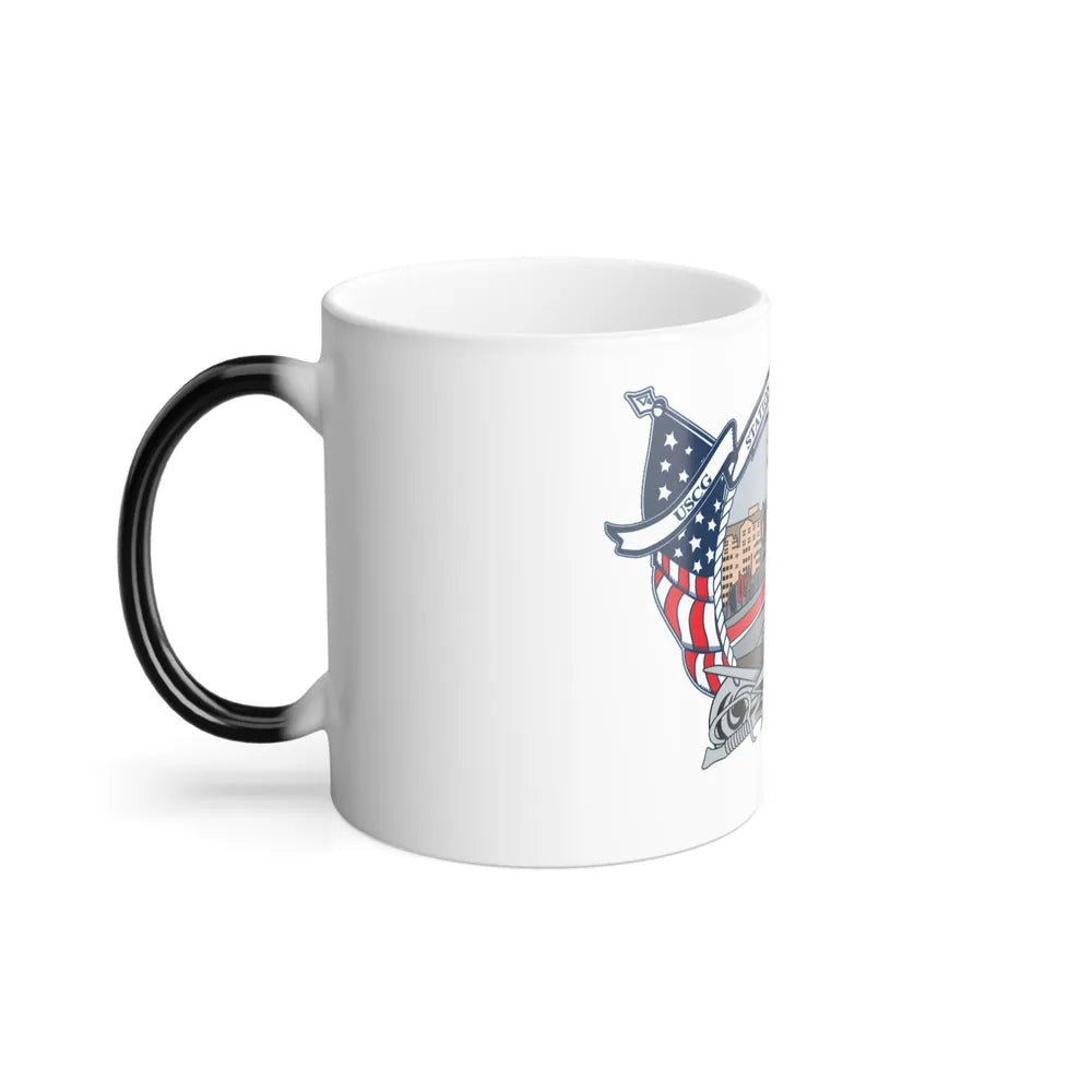 USCG Station Boston (U.S. Coast Guard) Color Changing Mug 11oz-Go Mug Yourself