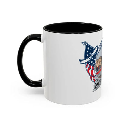 USCG Station Boston (U.S. Coast Guard) Accent Coffee Mug - Go Mug Yourself