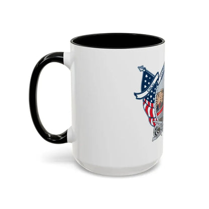 USCG Station Boston (U.S. Coast Guard) Accent Coffee Mug - Go Mug Yourself