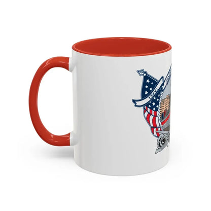 USCG Station Boston (U.S. Coast Guard) Accent Coffee Mug - Go Mug Yourself