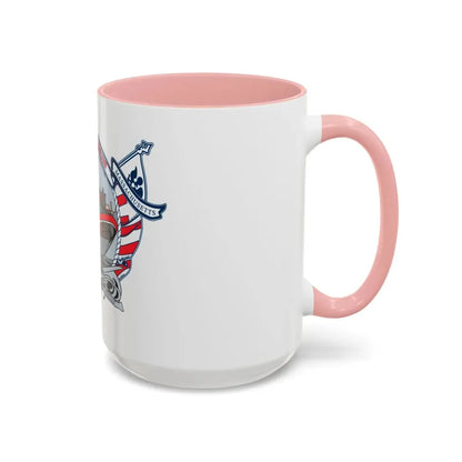 USCG Station Boston (U.S. Coast Guard) Accent Coffee Mug - Go Mug Yourself