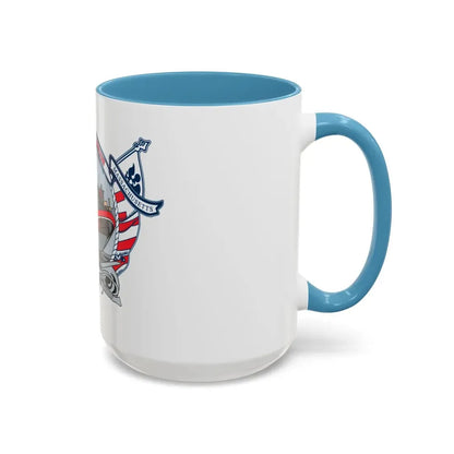 USCG Station Boston (U.S. Coast Guard) Accent Coffee Mug - Go Mug Yourself