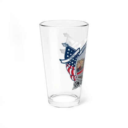 USCG Station Boston (U.S. Coast Guard) Pint Glass 16oz - Go Mug Yourself