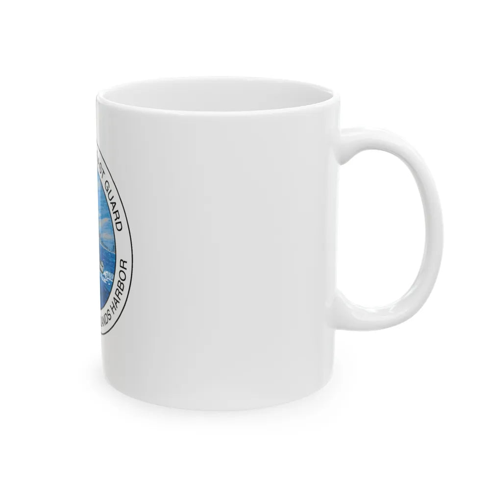 USCG Station Channel Islands Harbor (U.S. Coast Guard) White Coffee Mug-Go Mug Yourself