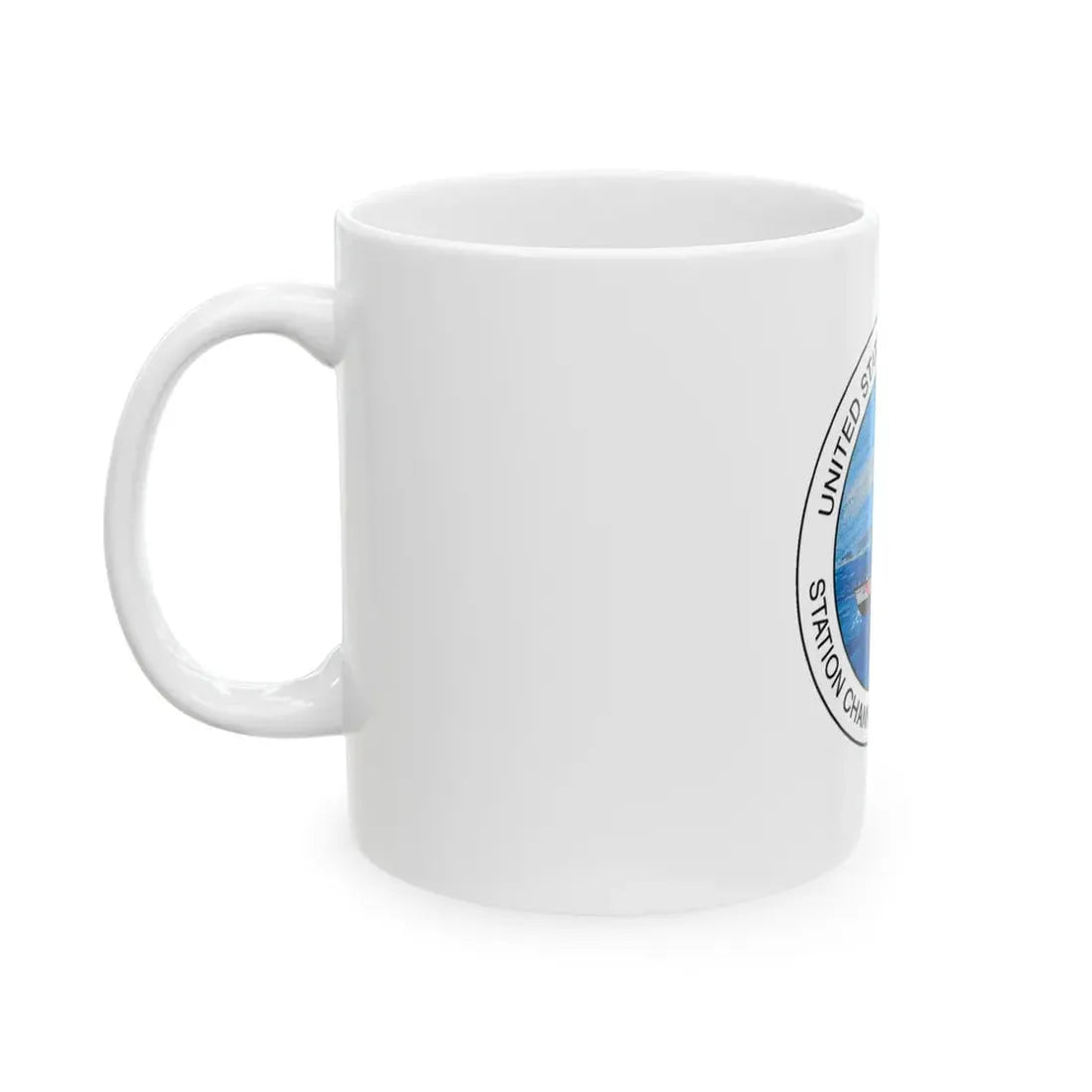 USCG Station Channel Islands Harbor (U.S. Coast Guard) White Coffee Mug - Go Mug Yourself