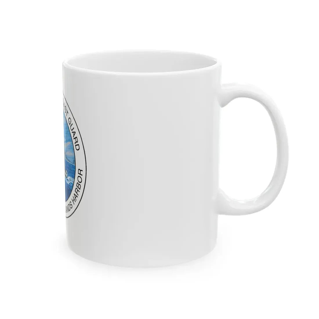 USCG Station Channel Islands Harbor (U.S. Coast Guard) White Coffee Mug - Go Mug Yourself