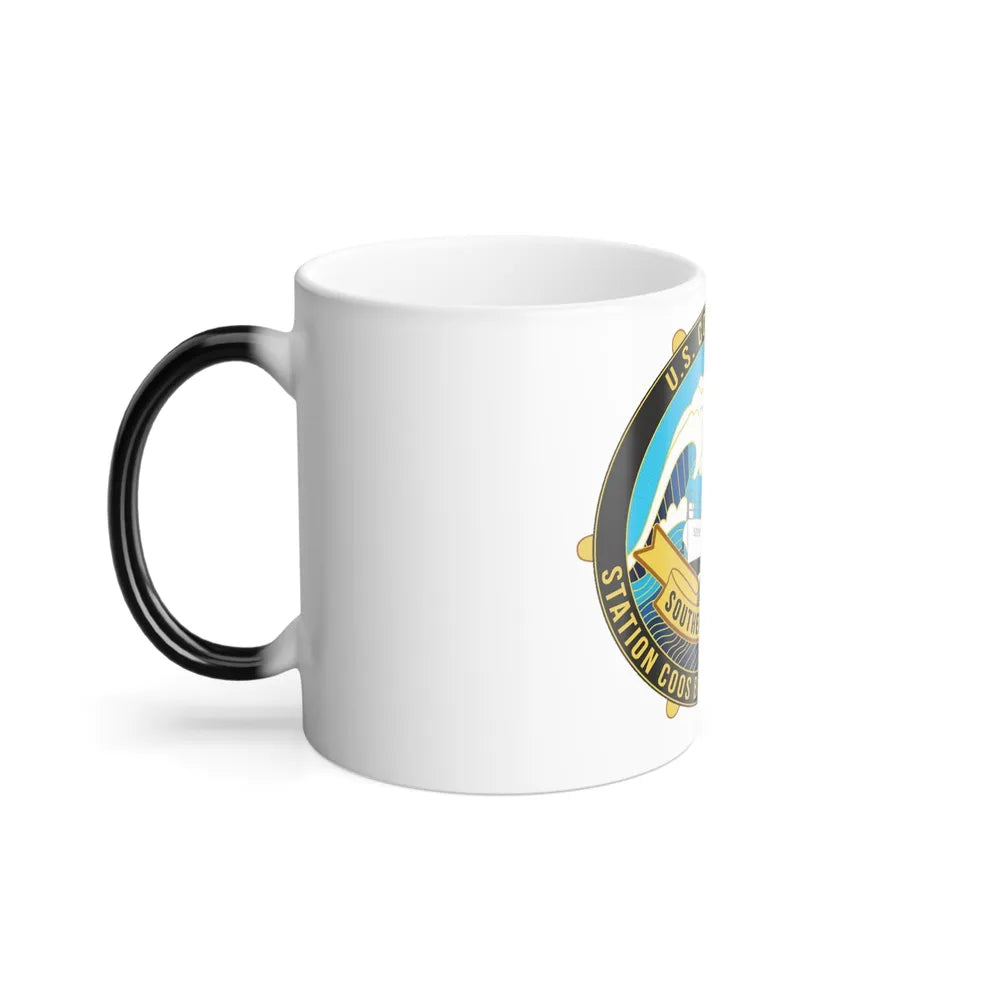 USCG Station Coos Bay (U.S. Coast Guard) Color Changing Mug 11oz-Go Mug Yourself