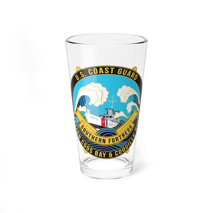 USCG Station Coos Bay (U.S. Coast Guard) Pint Glass 16oz-16oz-Go Mug Yourself