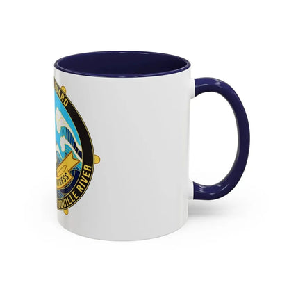 USCG Station Coos Bay (U.S. Coast Guard) Accent Coffee Mug - Go Mug Yourself