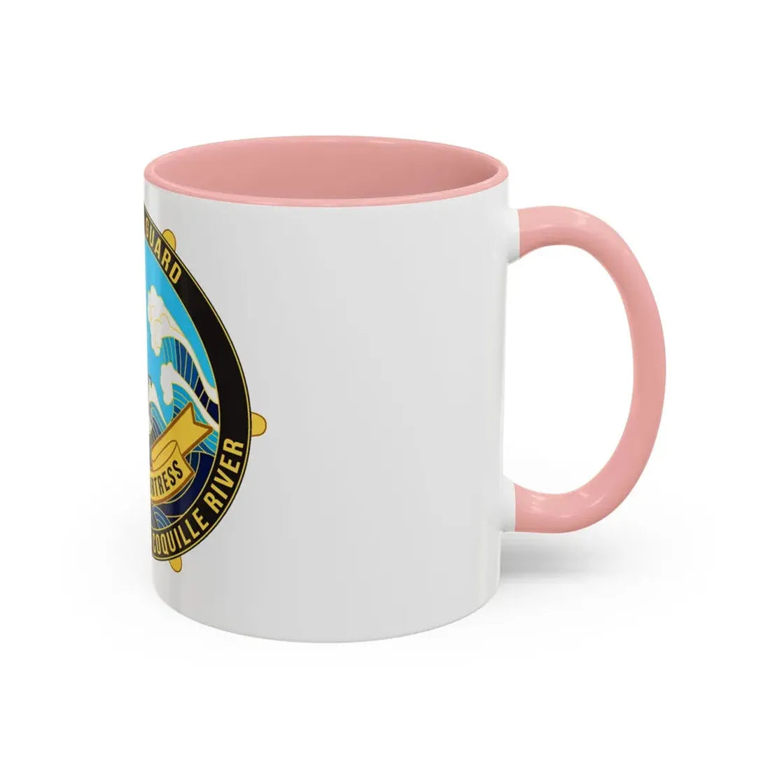 USCG Station Coos Bay (U.S. Coast Guard) Accent Coffee Mug - Go Mug Yourself