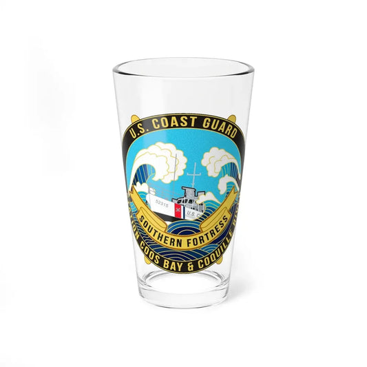 USCG Station Coos Bay (U.S. Coast Guard) Pint Glass 16oz 16oz - Go Mug Yourself