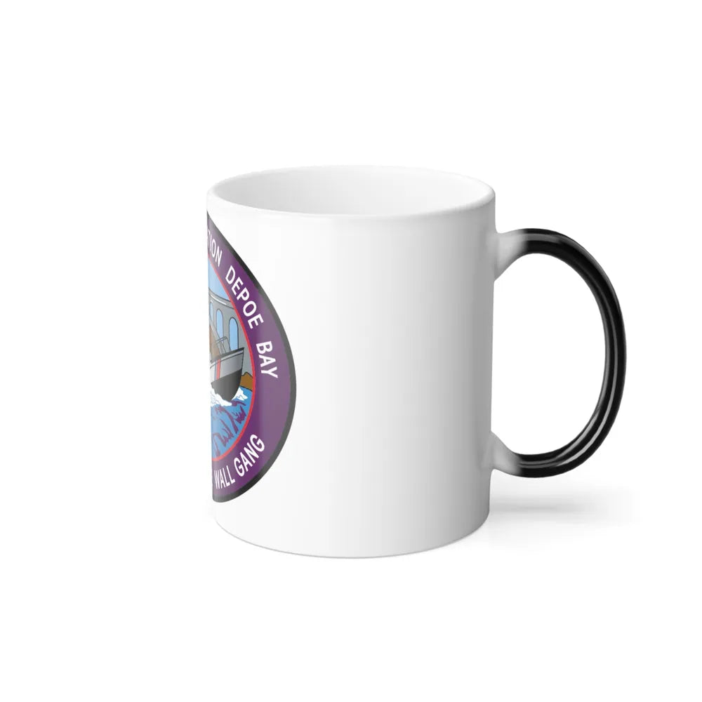 USCG Station Depoe Bay (U.S. Coast Guard) Color Changing Mug 11oz-Go Mug Yourself