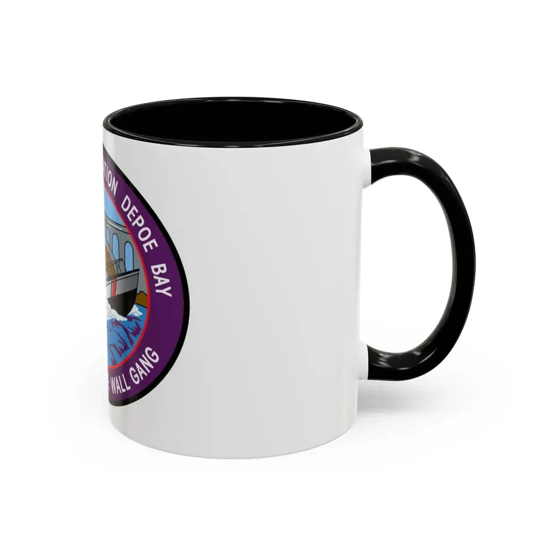 USCG Station Depoe Bay (U.S. Coast Guard) Accent Coffee Mug - Go Mug Yourself