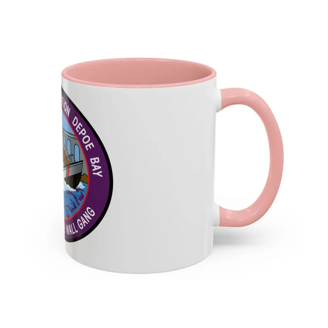 USCG Station Depoe Bay (U.S. Coast Guard) Accent Coffee Mug - Go Mug Yourself