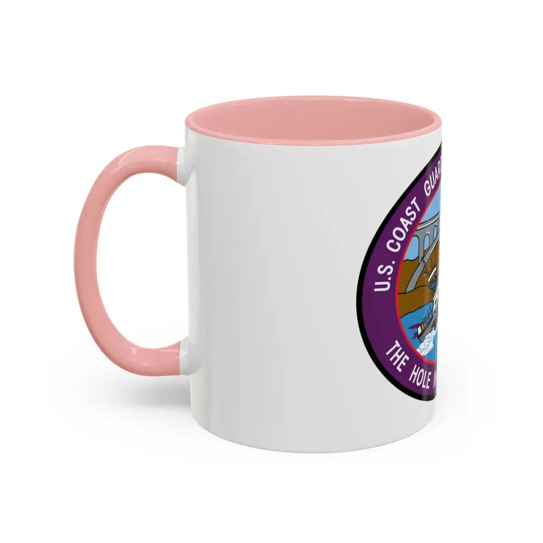 USCG Station Depoe Bay (U.S. Coast Guard) Accent Coffee Mug - Go Mug Yourself