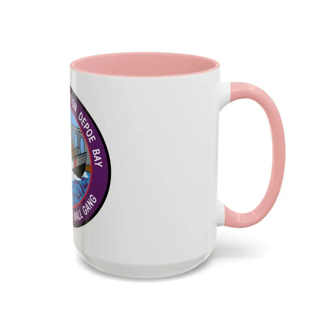 USCG Station Depoe Bay (U.S. Coast Guard) Accent Coffee Mug - Go Mug Yourself