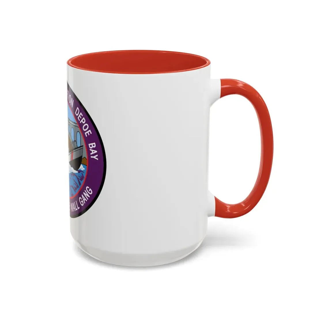 USCG Station Depoe Bay (U.S. Coast Guard) Accent Coffee Mug - Go Mug Yourself