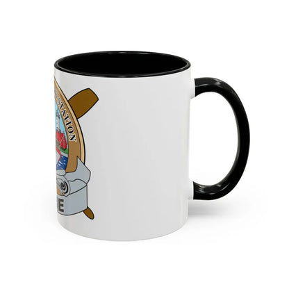 USCG Station Erie (U.S. Coast Guard) Accent Coffee Mug - Go Mug Yourself
